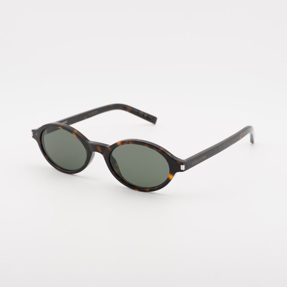 Saint Laurent SL751JEANNE 002 Sunglasses Havana Oval Frame, Grey Lenses main image 9
